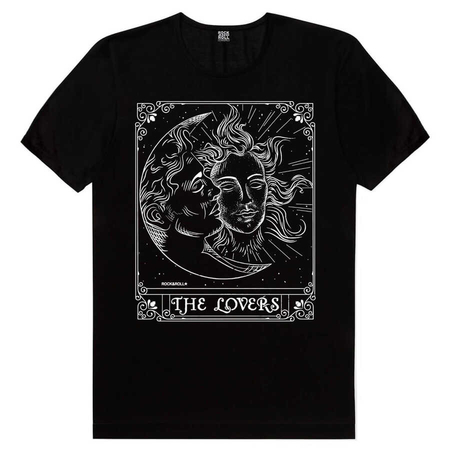 Rock & Roll - Biz Ayrılamayız Siyah Kısa Kollu Erkek T-shirt