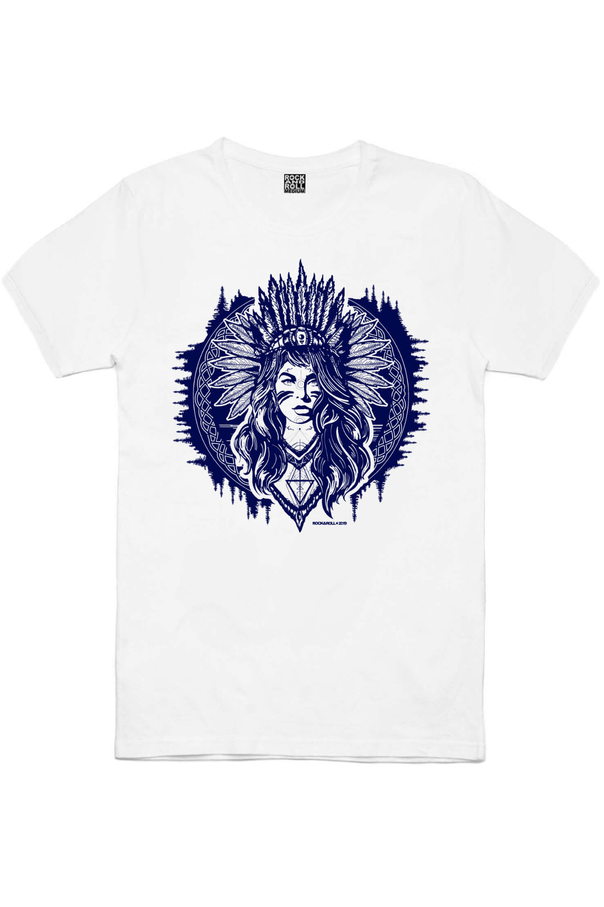 Büyük Şef, Kızılderili Kız Beyaz, Göklerin Kartalı Erkek 3'lü Eko Paket T-shirt