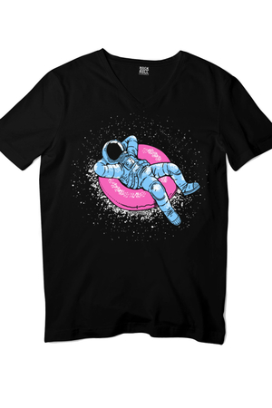 Galaktik Sörfcü, Havuzda Astronot Çocuk Tişört 2'li Eko Paket - Thumbnail