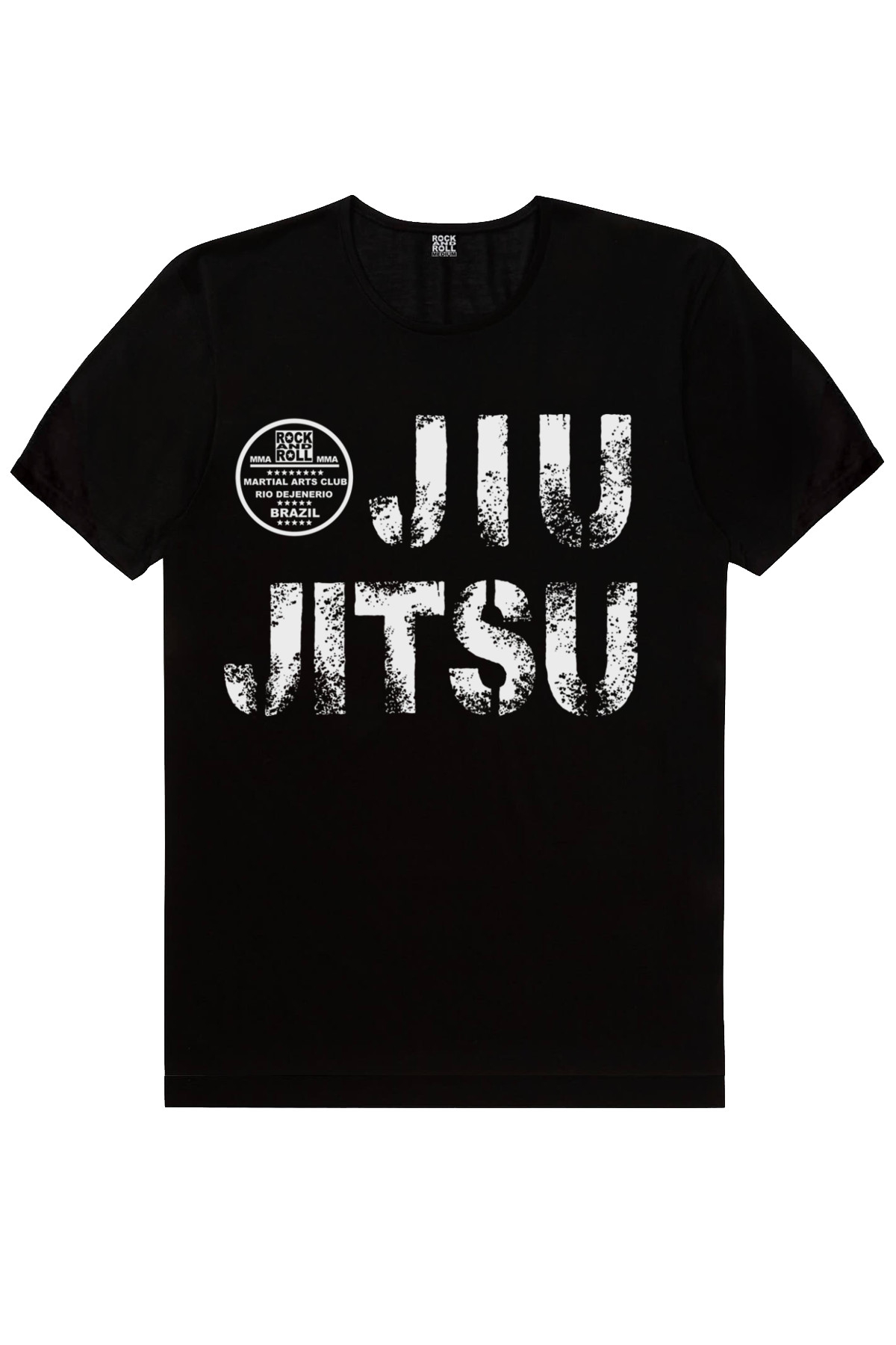Jiu Jitsu Siyah Kısa Kollu Erkek T-shirt