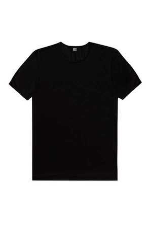 Düz, Baskısız 2 Siyah, 1 Beyaz Kadın 3'lü Eko Paket T-shirt - Thumbnail