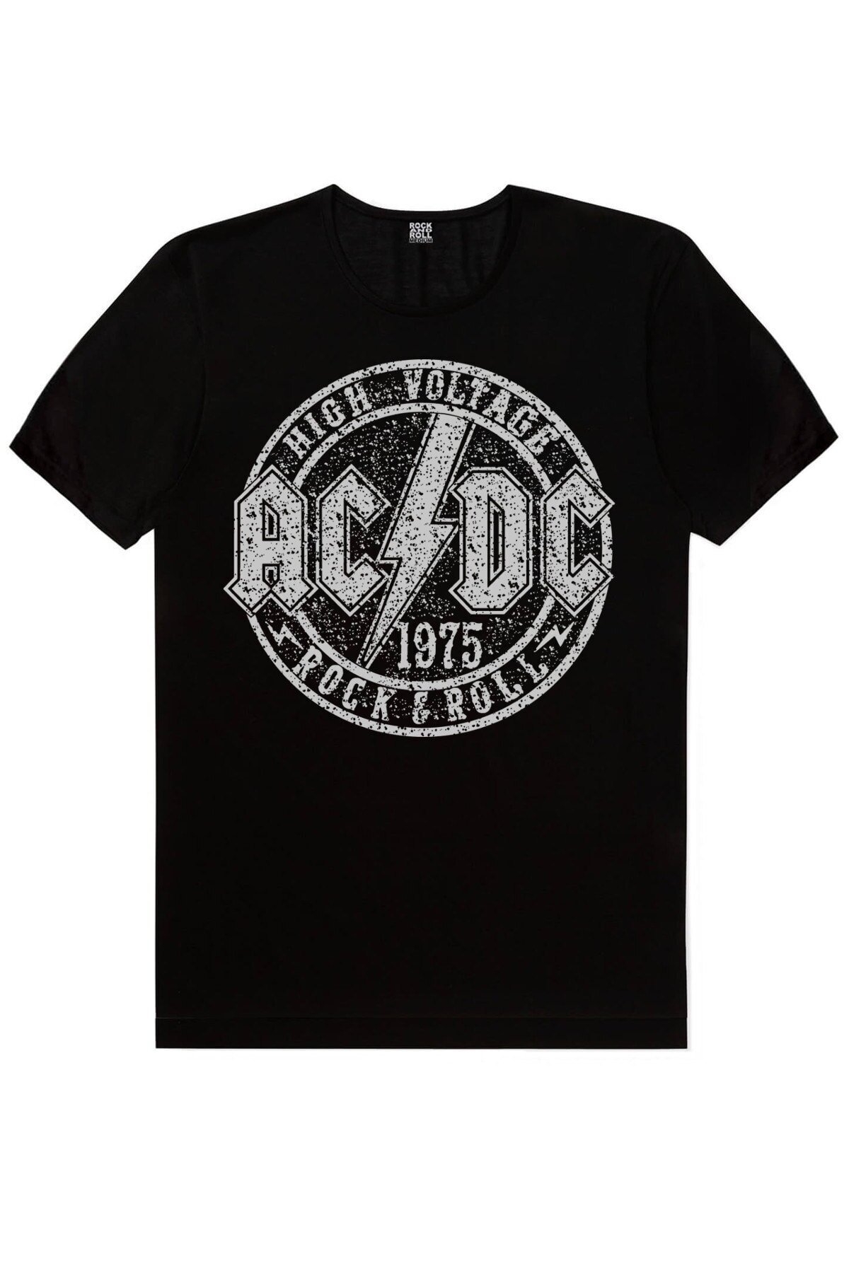 Siyah Dairede ACDC, Geometrik Geyik, Beyaz Melek Nirvana Kadın 3'lü Eko Paket T-shirt