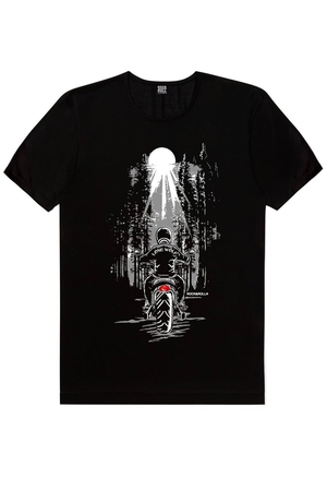 Motorcu Kurukafa, Yalnız Kovboy Erkek 2'li Eko Paket T-shirt - Thumbnail