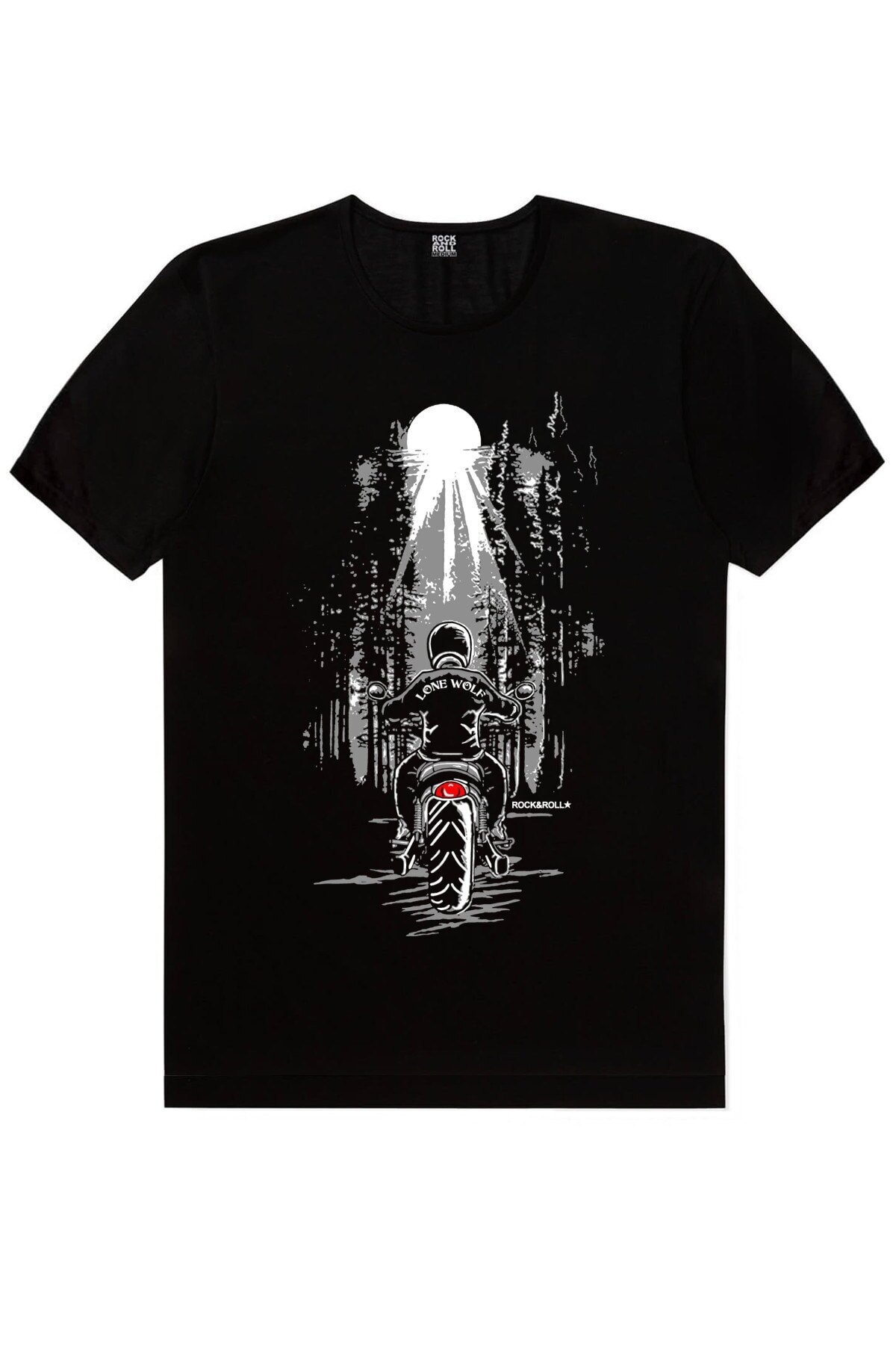 Motorcu Kurukafa, Yalnız Kovboy Erkek 2'li Eko Paket T-shirt