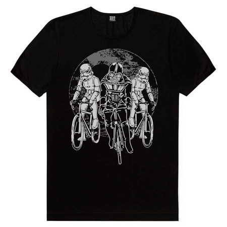 Rock & Roll - Yıldız Bisikletçileri Siyah Kısa Kollu Erkek T-shirt